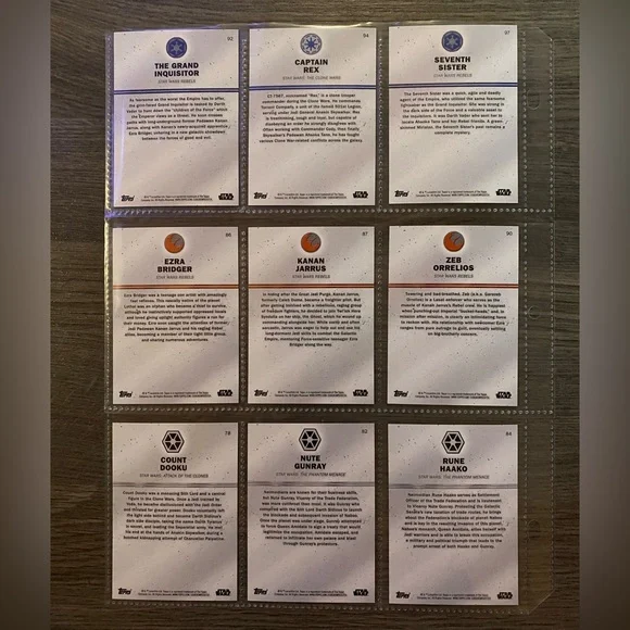 2016 Star Wars Trader Card Collection * Incomplete * - Picture 2 of 4